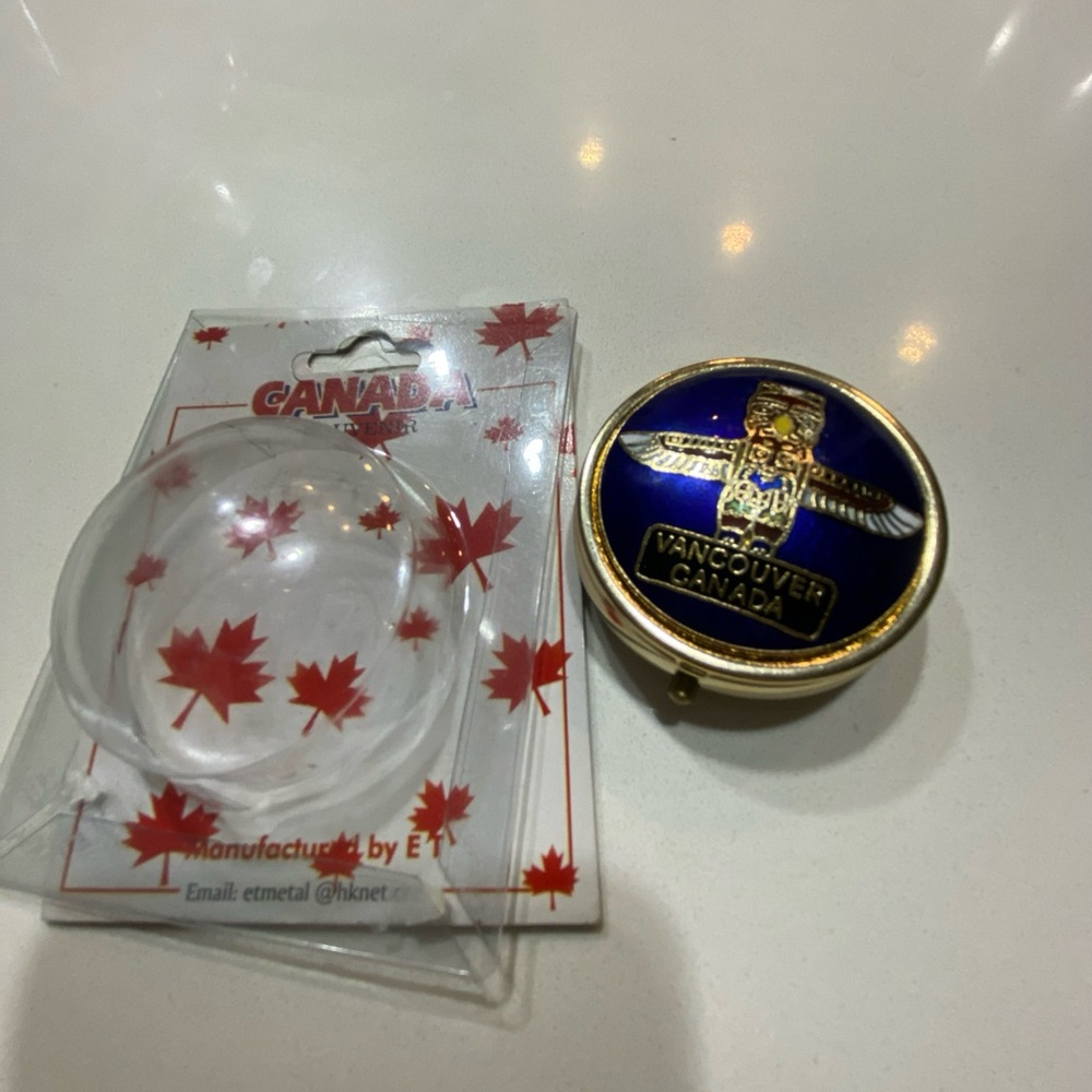 Vancouver Canada Souvenir Trinket Box
